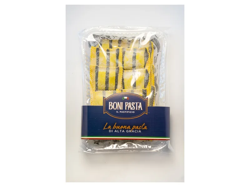Panzottis de Osobuco Ahumado y Hongos · Boni Pasta